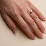 Elsa noll 75 vit guld