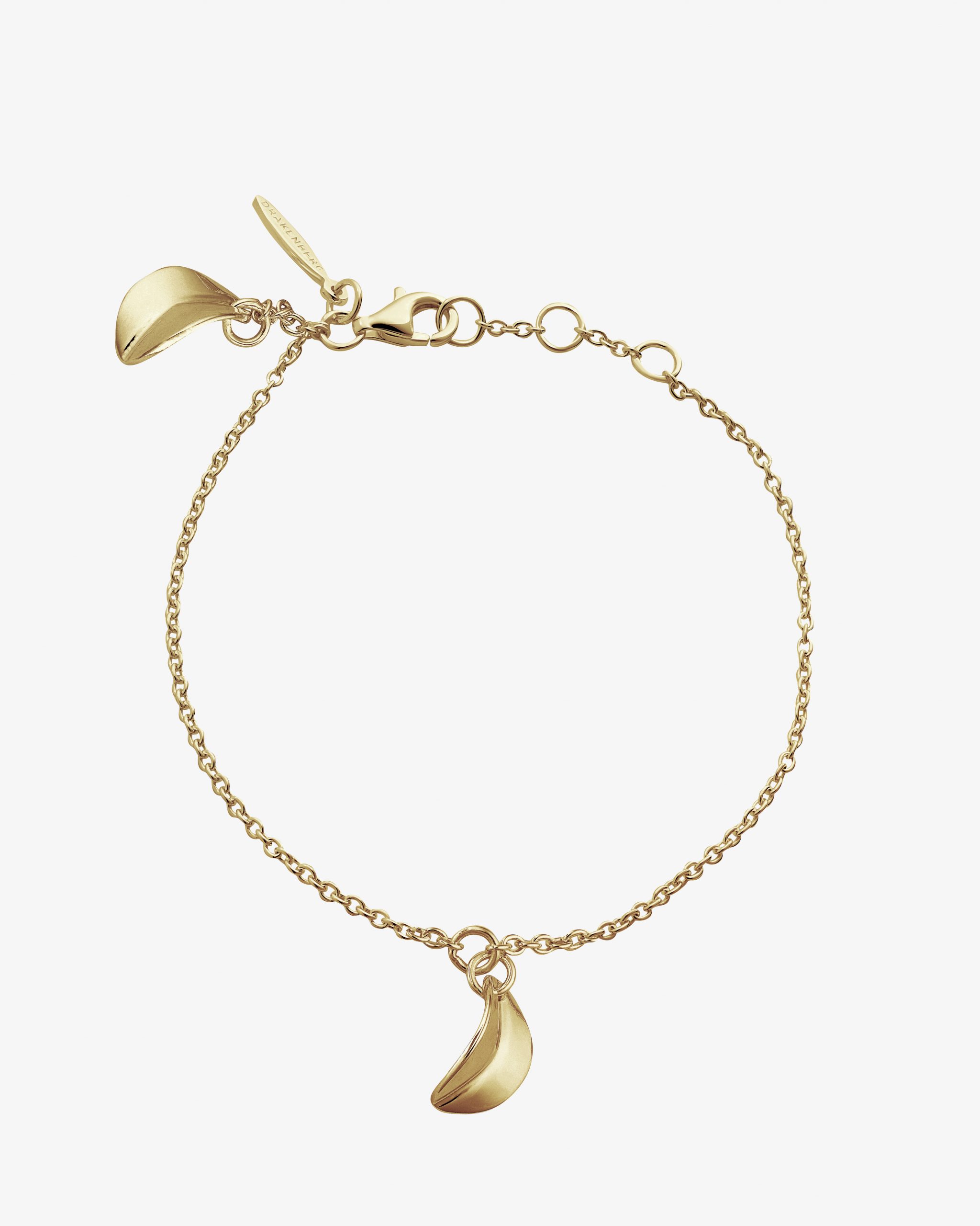 Botanica drop bracelet gold