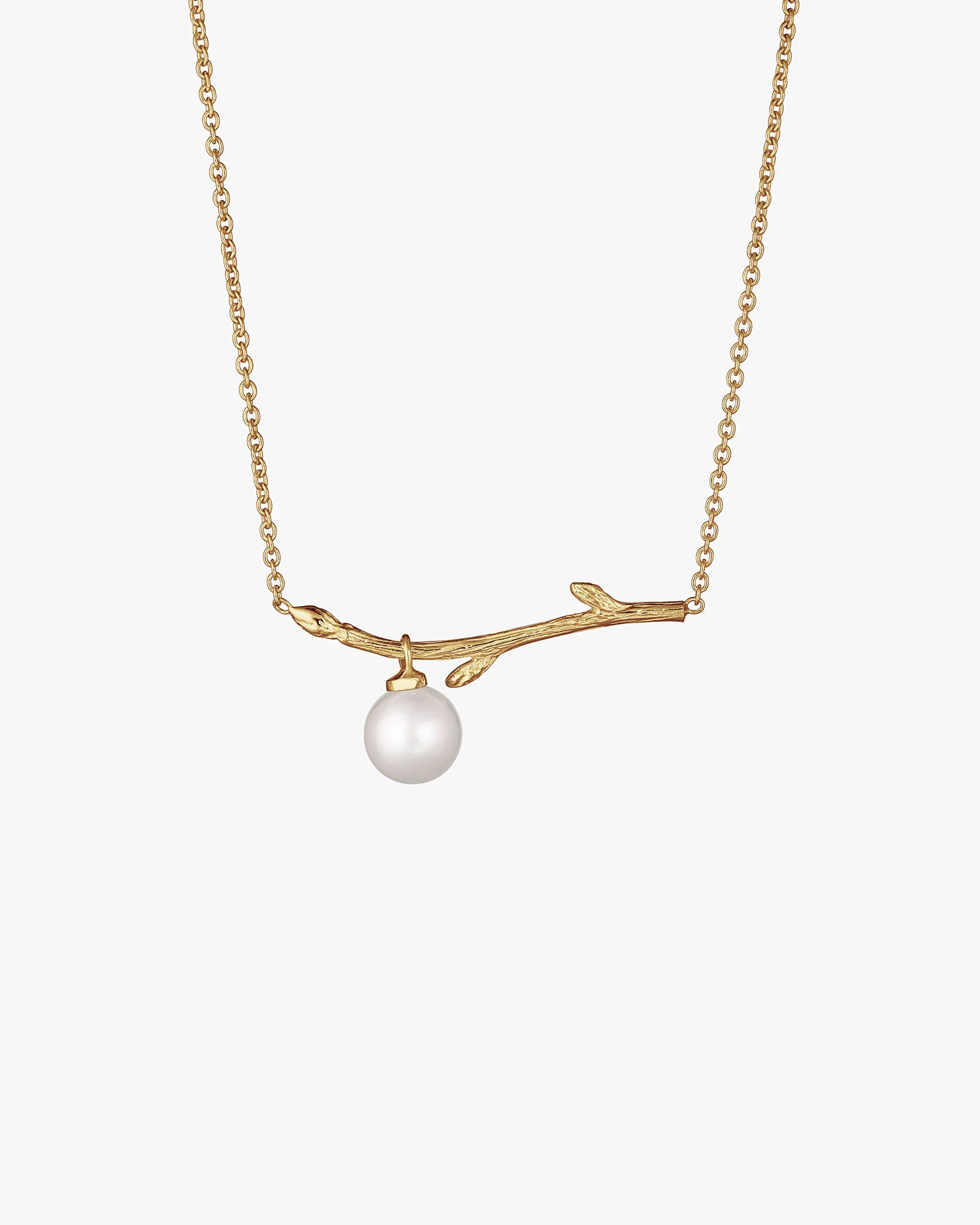 Branch-pearl-necklace-gold
