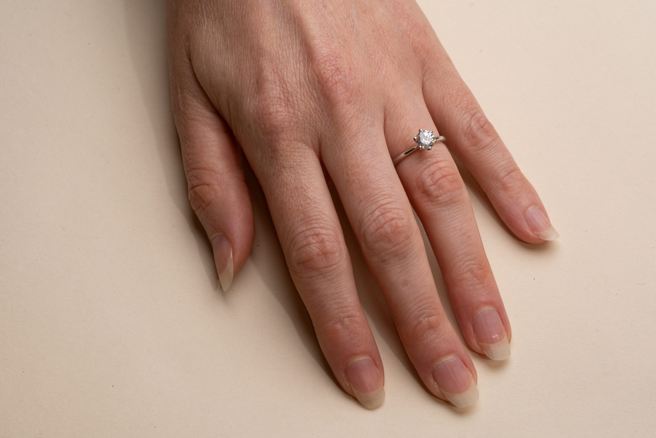 Blanka smal 075 vitguld