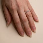 Rondo small alliansring vitguld